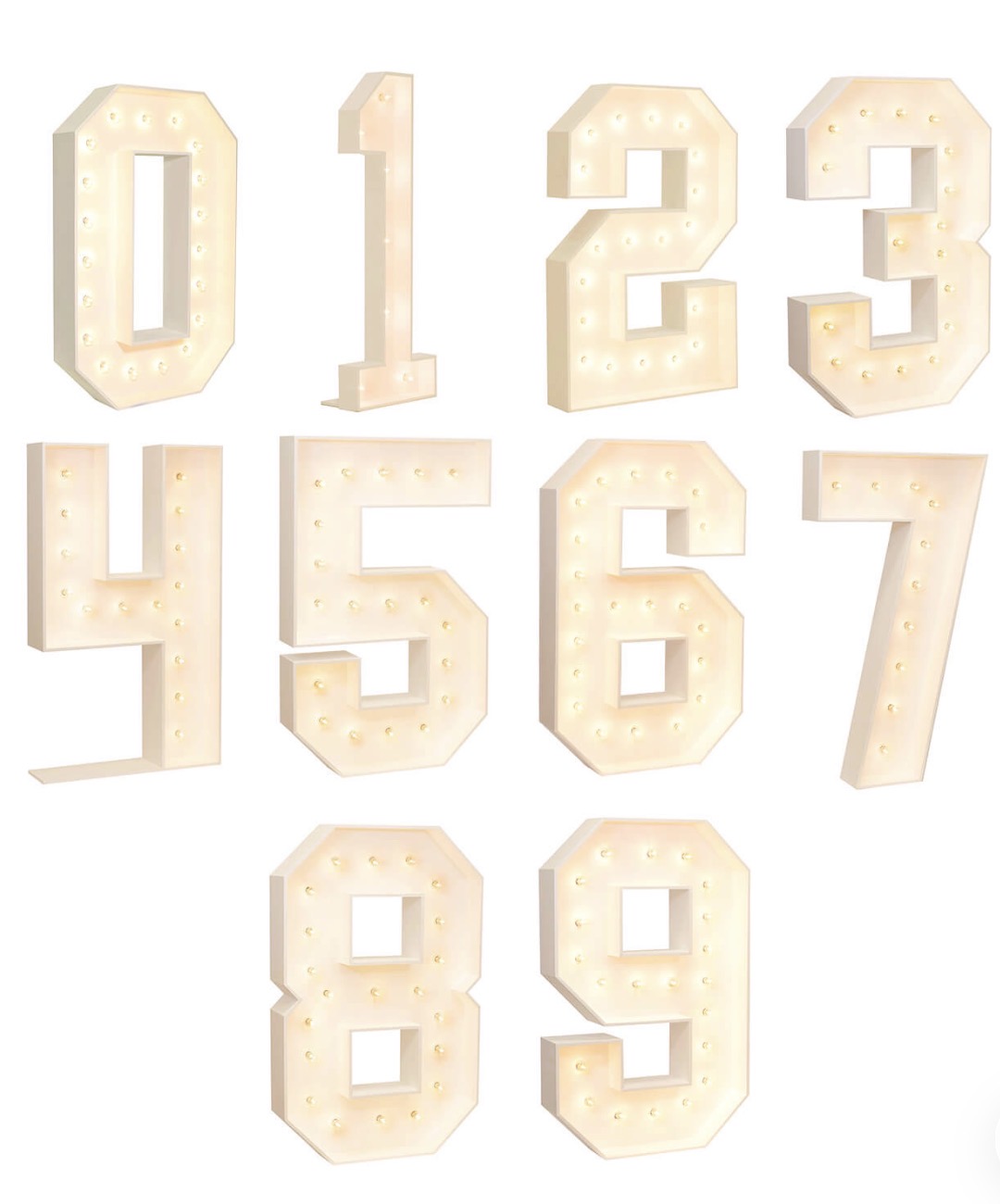 Marquee Numbers