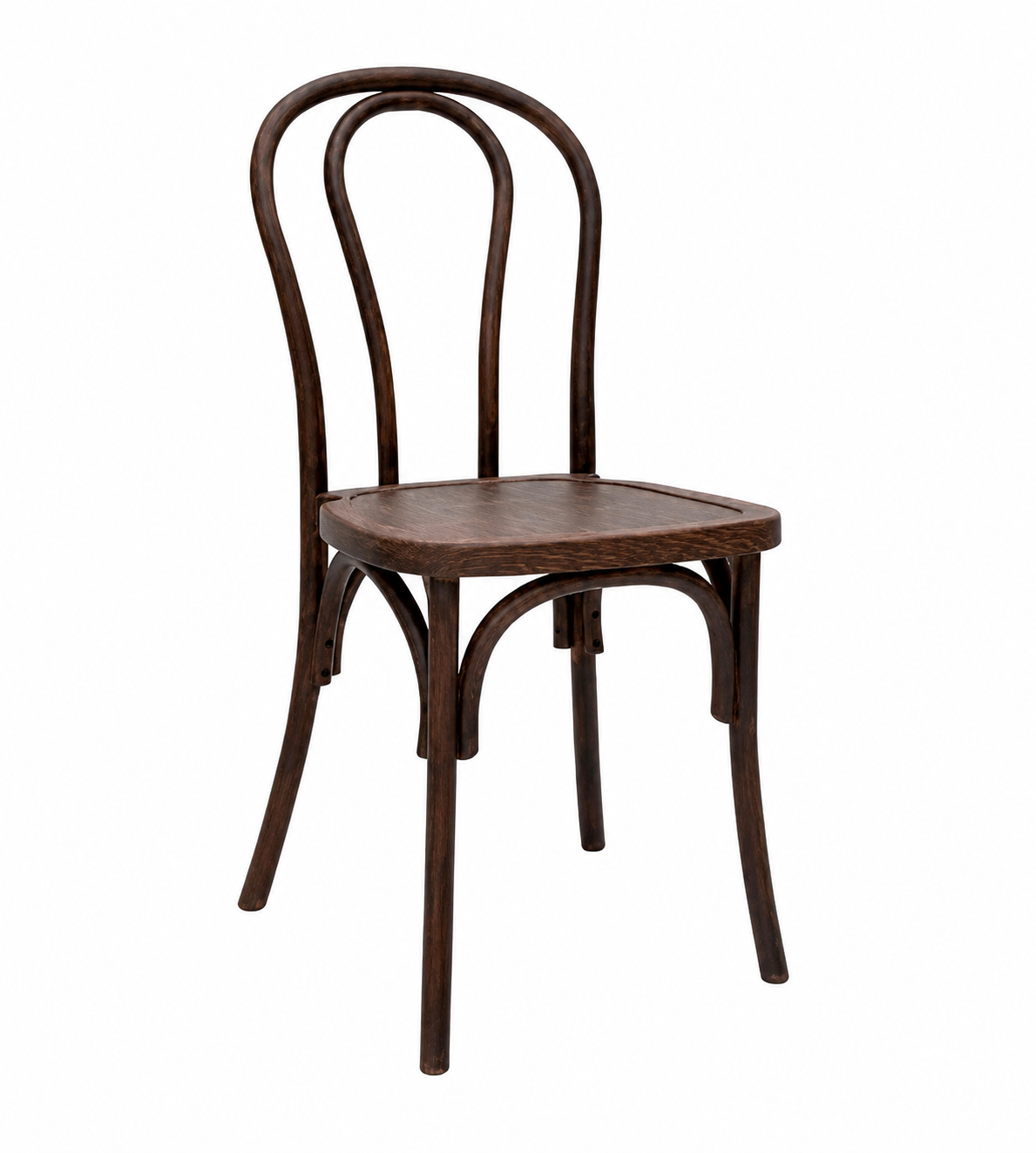 Resin Brentwood Chairs — Dark Walnut