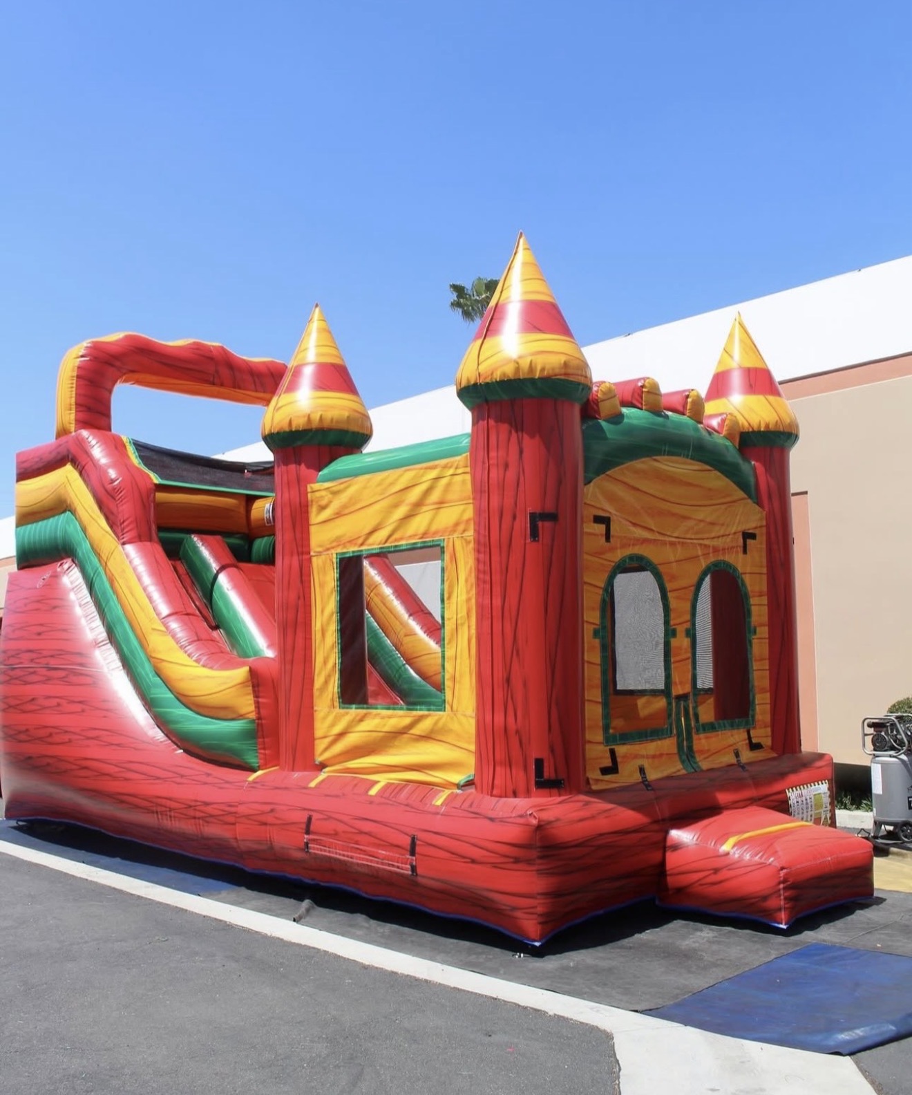 Red Combo Bounce House