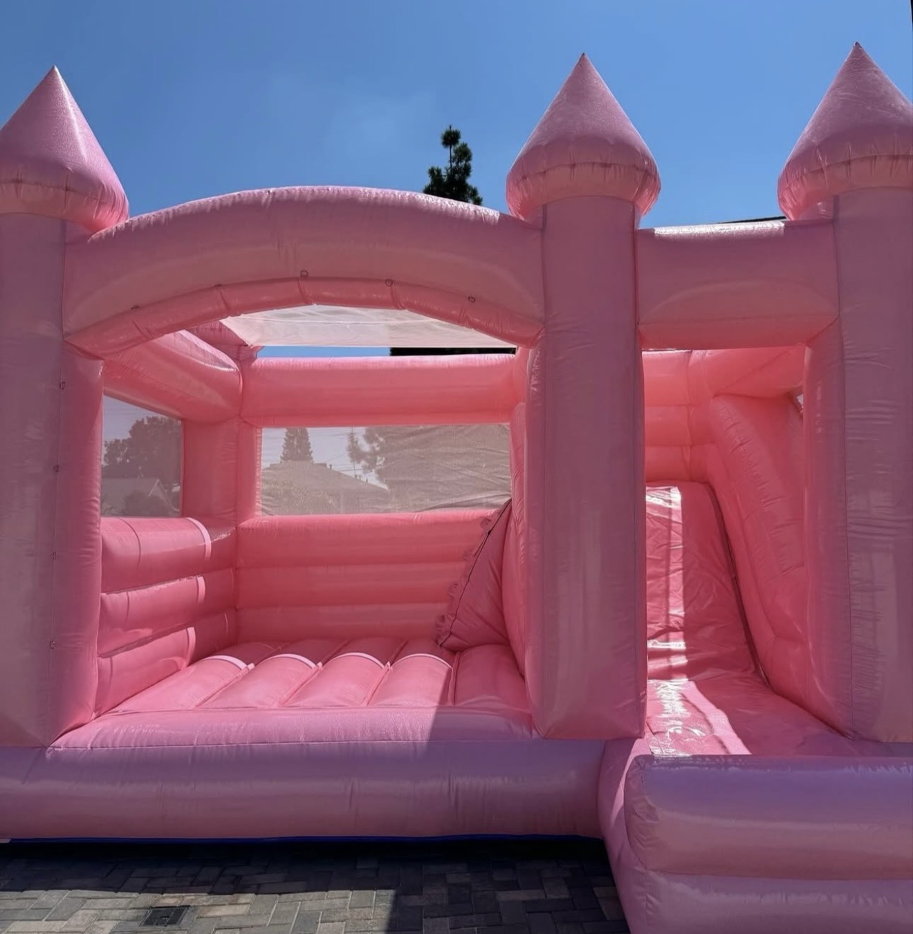 Pink Luxury Open Bounce with Slide